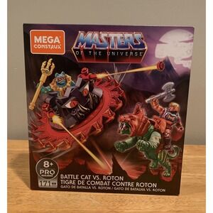 MEGA Construx Masters of the Universe Battle Cat‎ Vs. Roton He-Man GPH23 Sealed